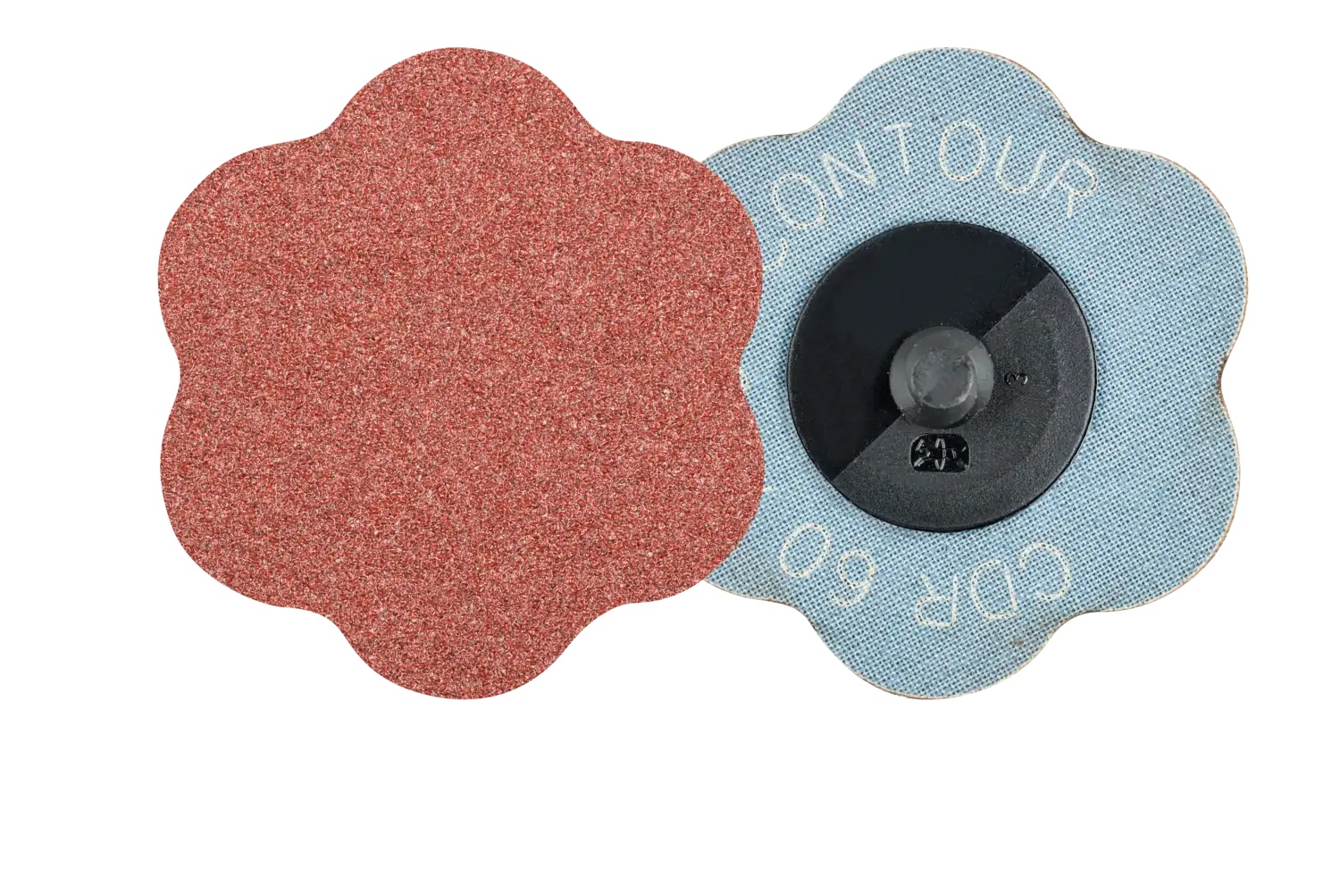 Show details for Pferd CombiDisc Contour Abrasive Disc, 2-3/8" Dia, Type CDR, 60 Grit, Aluminum oxide Picture of Pferd CombiDisc Contour Abrasive Disc, 2-3/8" Dia, Type CDR, 60 Grit, Aluminum oxide